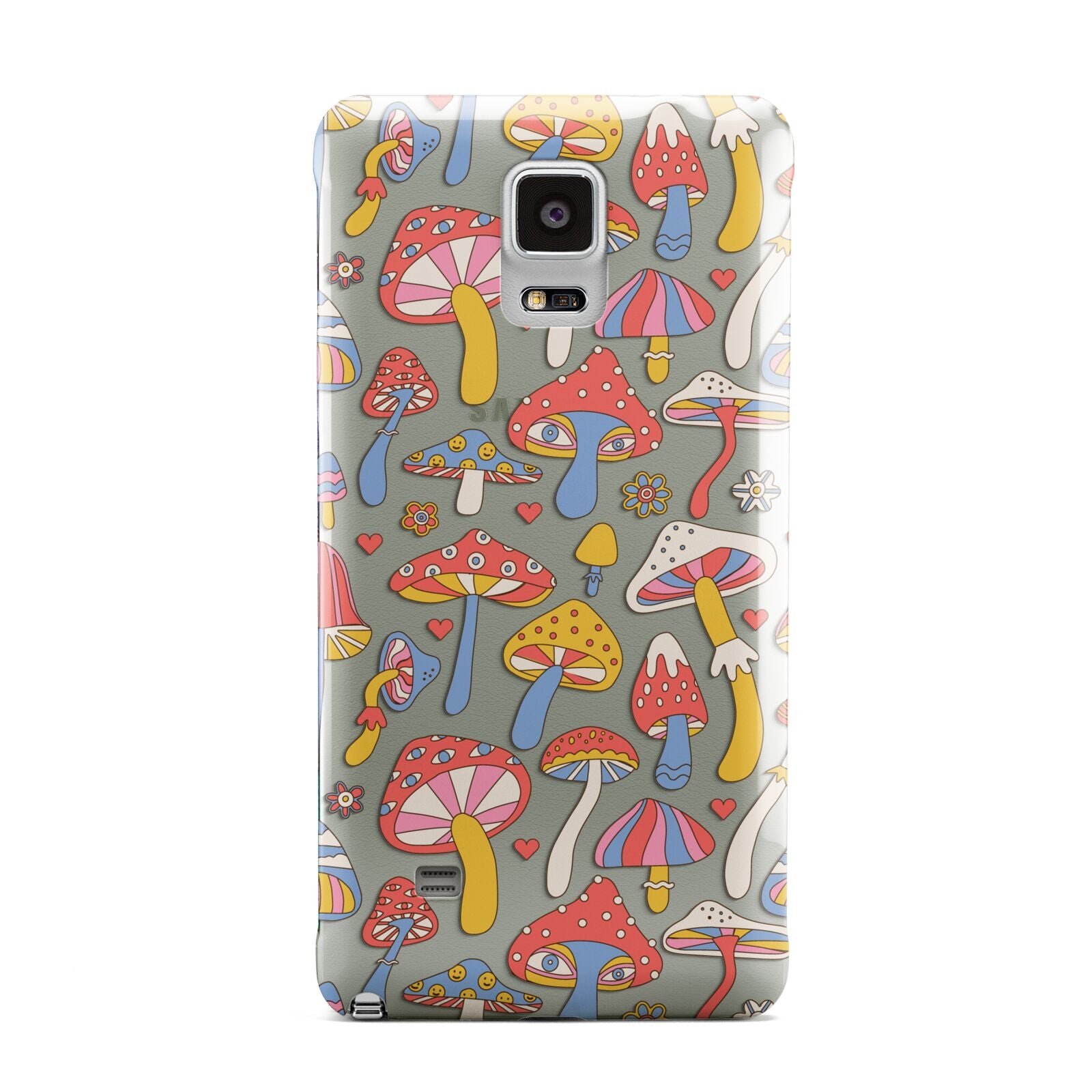 Mushroom Pattern Samsung Galaxy Note 4 Case