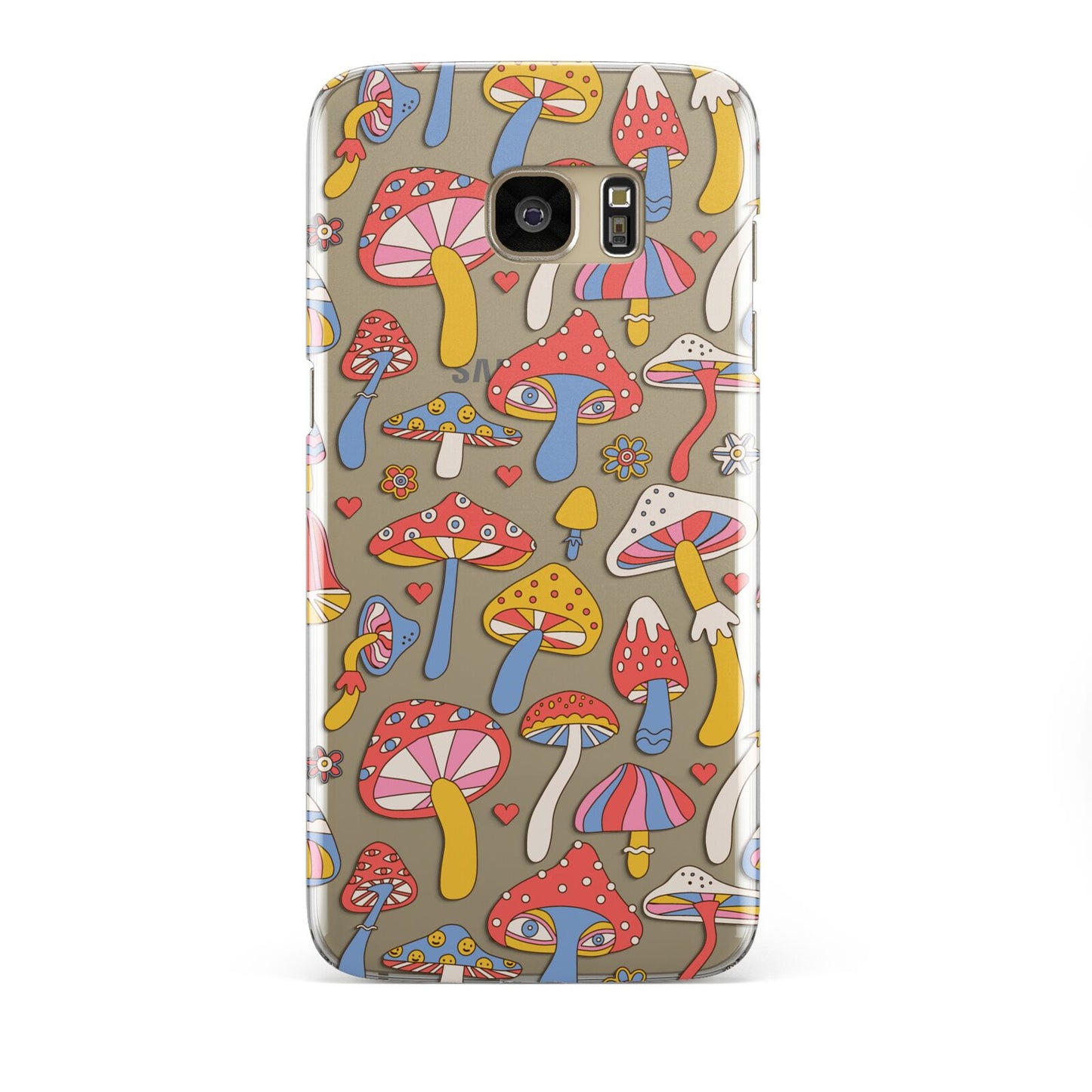 Mushroom Pattern Samsung Galaxy S7 Edge Case