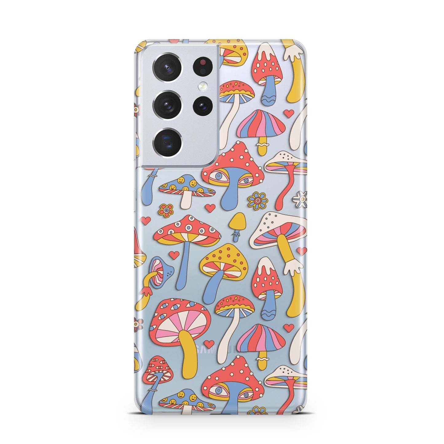 Mushroom Pattern Samsung S21 Ultra Case