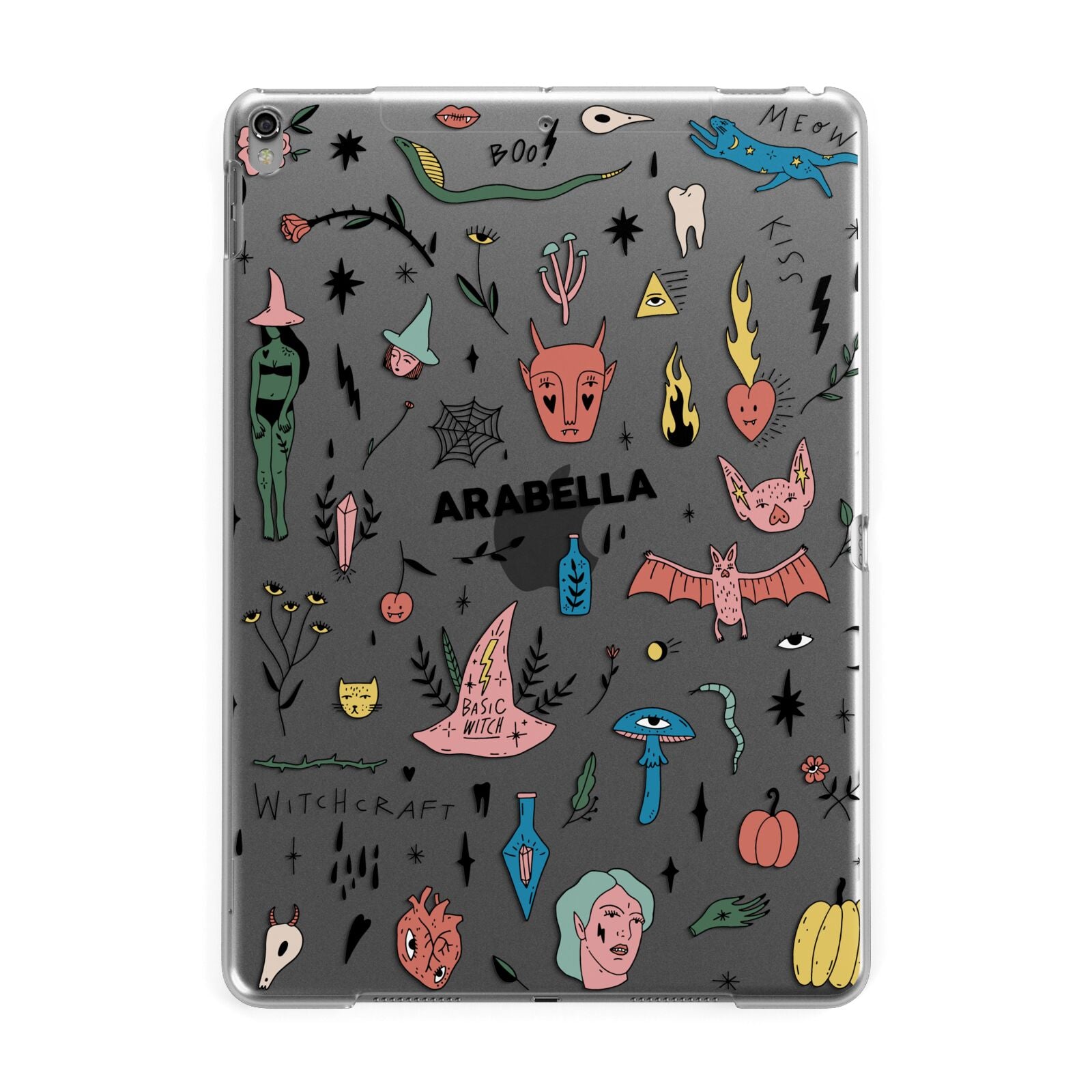 Mystical Magic Personalised Apple iPad Grey Case