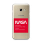 NASA The Worm Box Samsung Galaxy A3 2017 Case on gold phone
