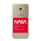 NASA The Worm Box Samsung Galaxy A5 2017 Case on gold phone