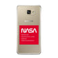 NASA The Worm Box Samsung Galaxy A9 2016 Case on gold phone