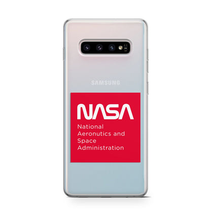 NASA The Worm Box Samsung Galaxy S10 Case
