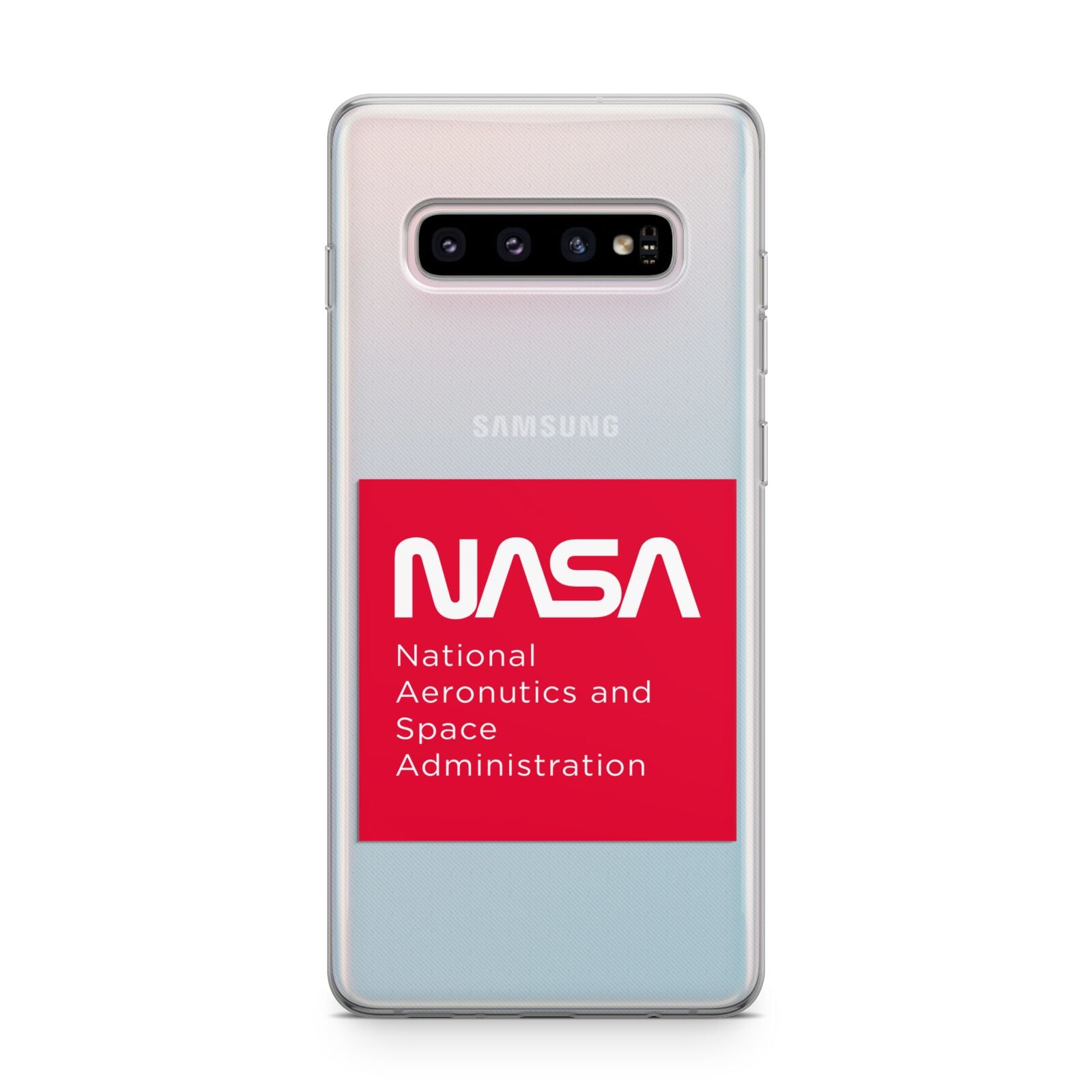 NASA The Worm Box Samsung Galaxy S10 Plus Case