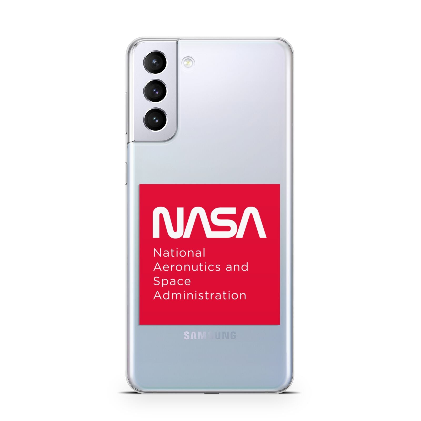 NASA The Worm Box Samsung S21 Plus Case