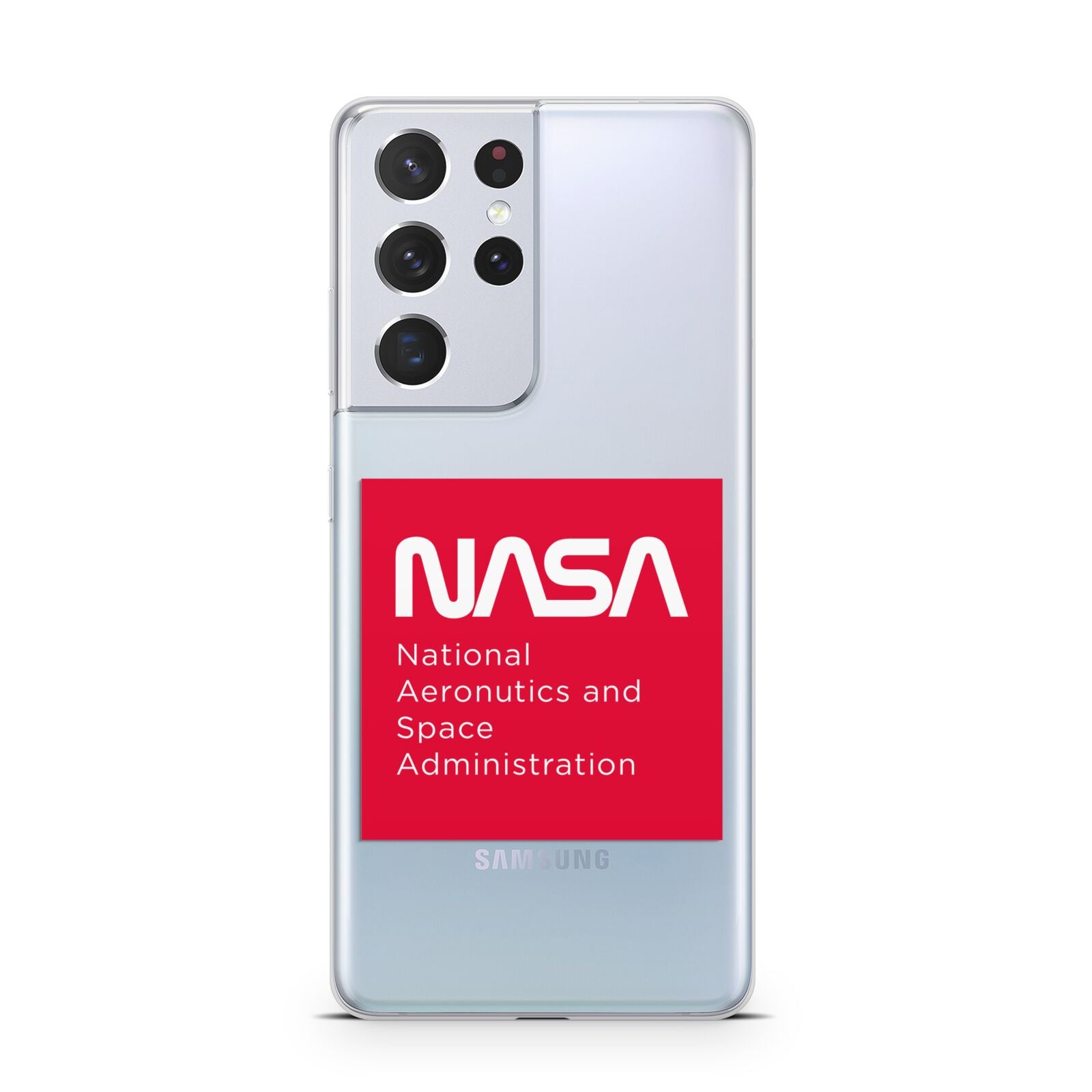 NASA The Worm Box Samsung S21 Ultra Case