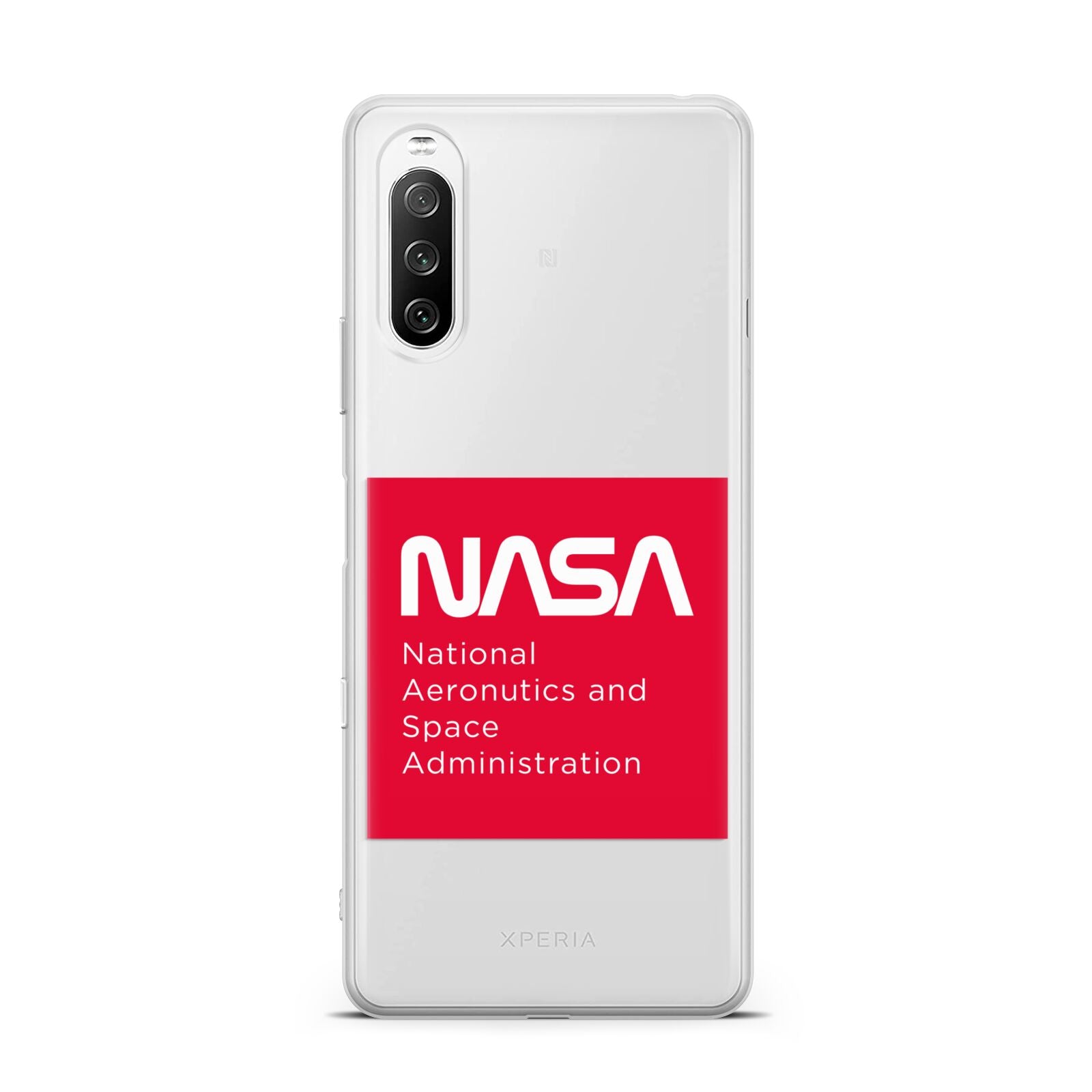 NASA The Worm Box Sony Xperia 10 III Case