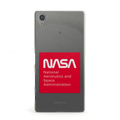 NASA The Worm Box Sony Xperia Case