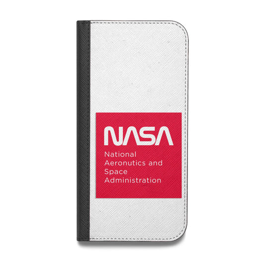 NASA The Worm Box Vegan Leather Flip Samsung Case