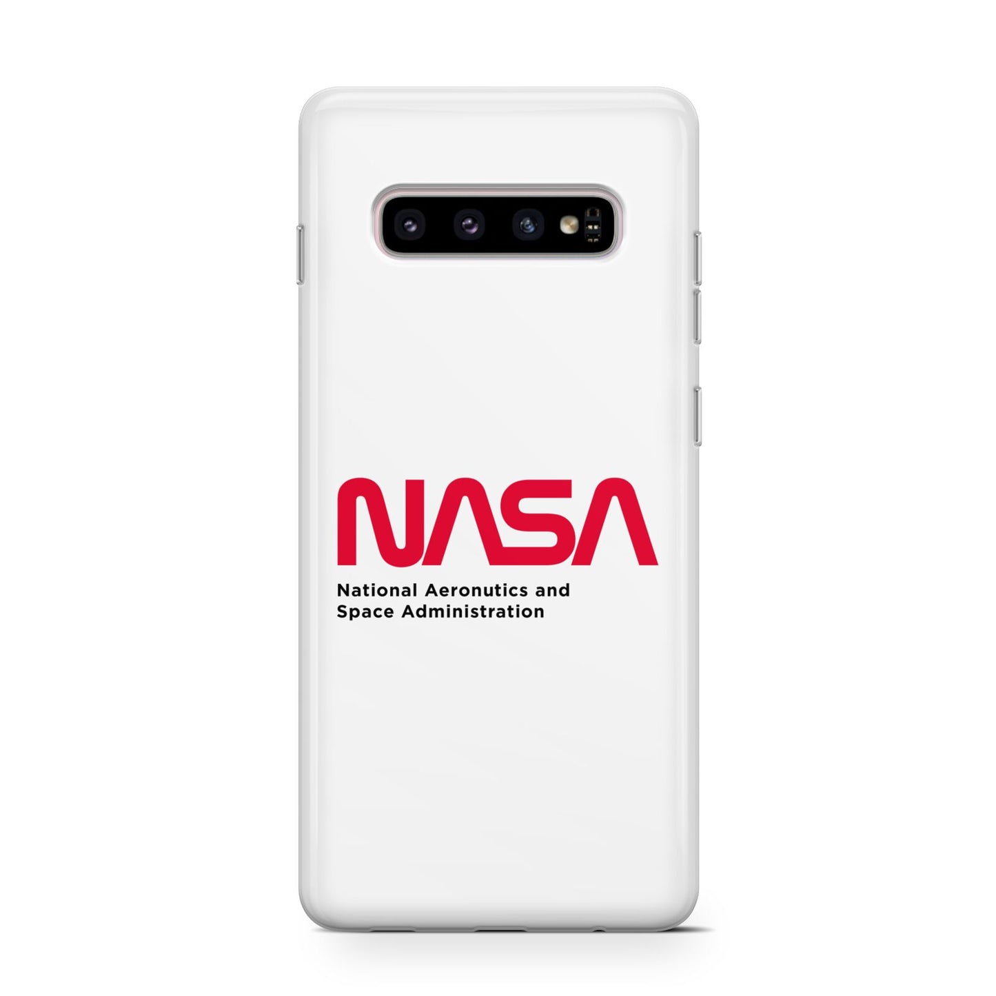 NASA The Worm Logo Protective Samsung Galaxy Case