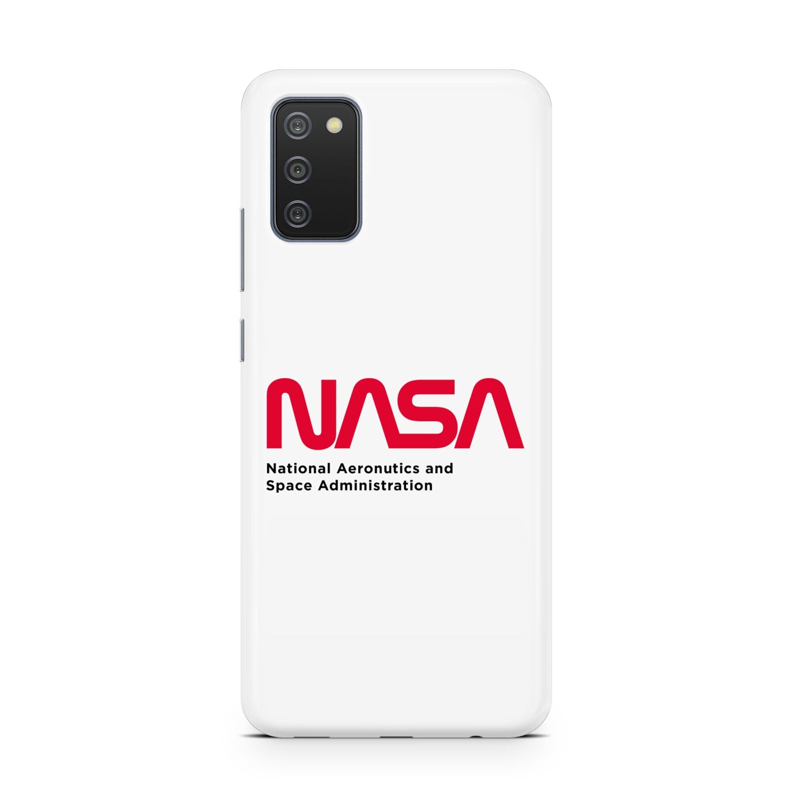 NASA The Worm Logo Samsung A02s Case