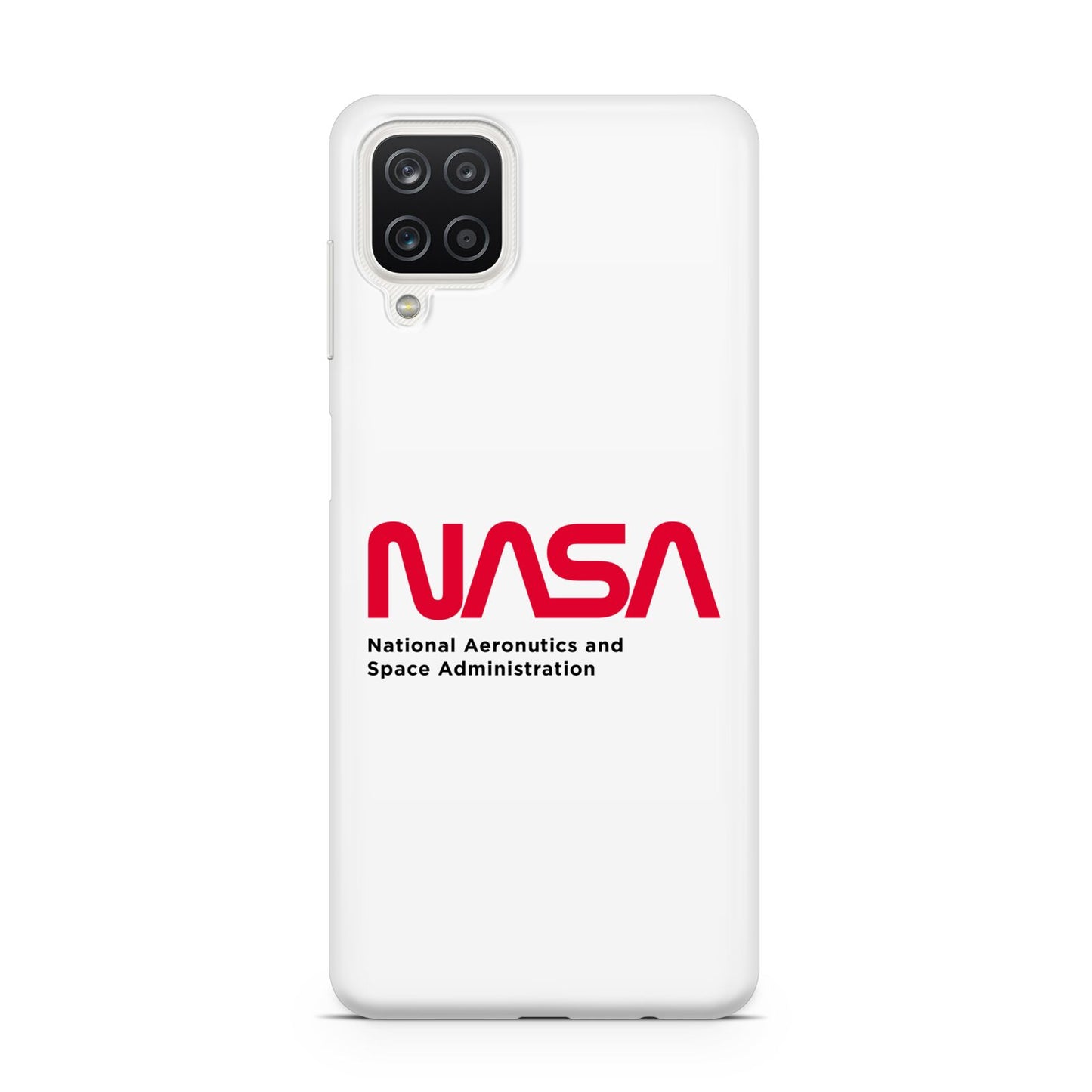 NASA The Worm Logo Samsung A12 Case