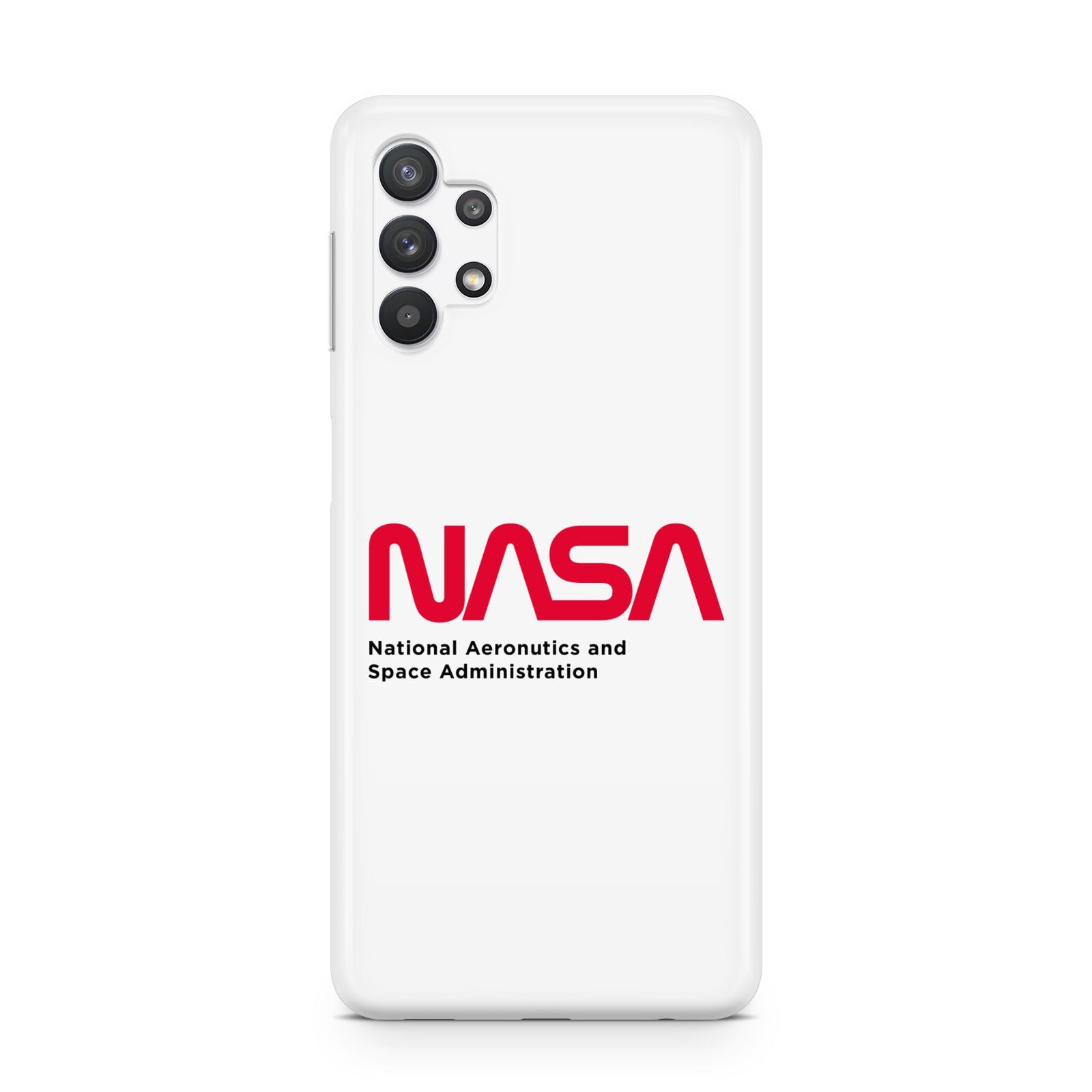 NASA The Worm Logo Protective Samsung Galaxy Case