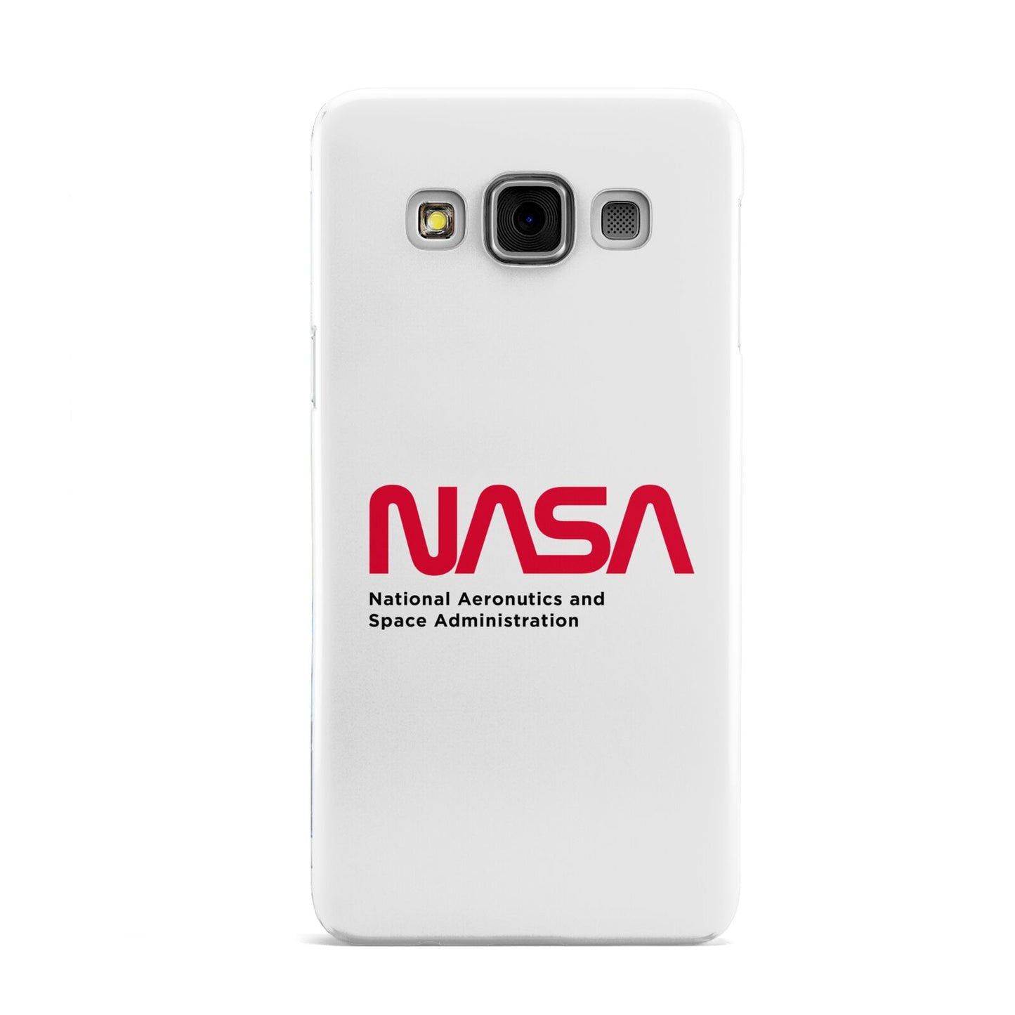 NASA The Worm Logo Samsung Galaxy A3 Case