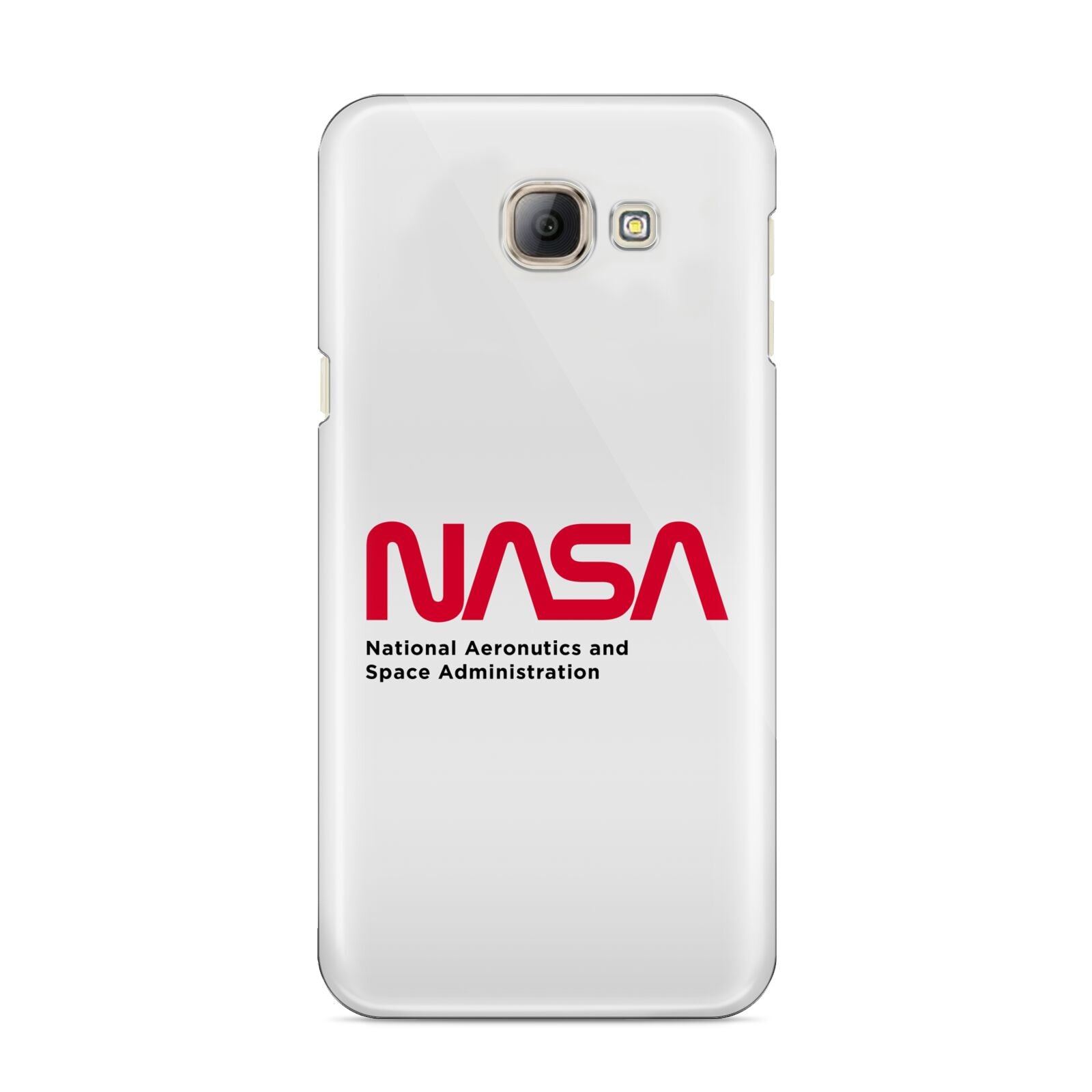 NASA The Worm Logo Samsung Galaxy A8 2016 Case