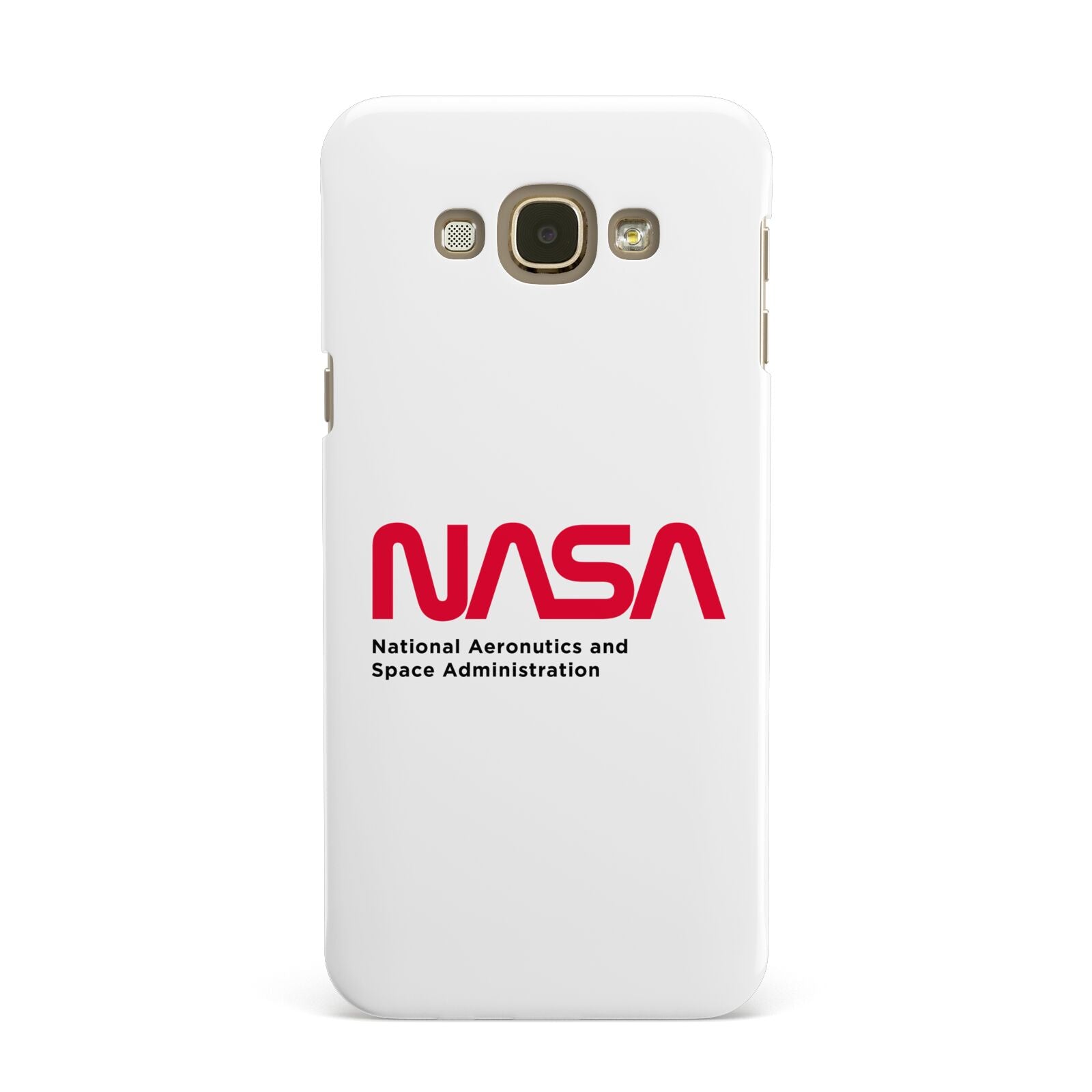 NASA The Worm Logo Samsung Galaxy A8 Case