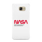 NASA The Worm Logo Samsung Galaxy A9 2016 Case on gold phone