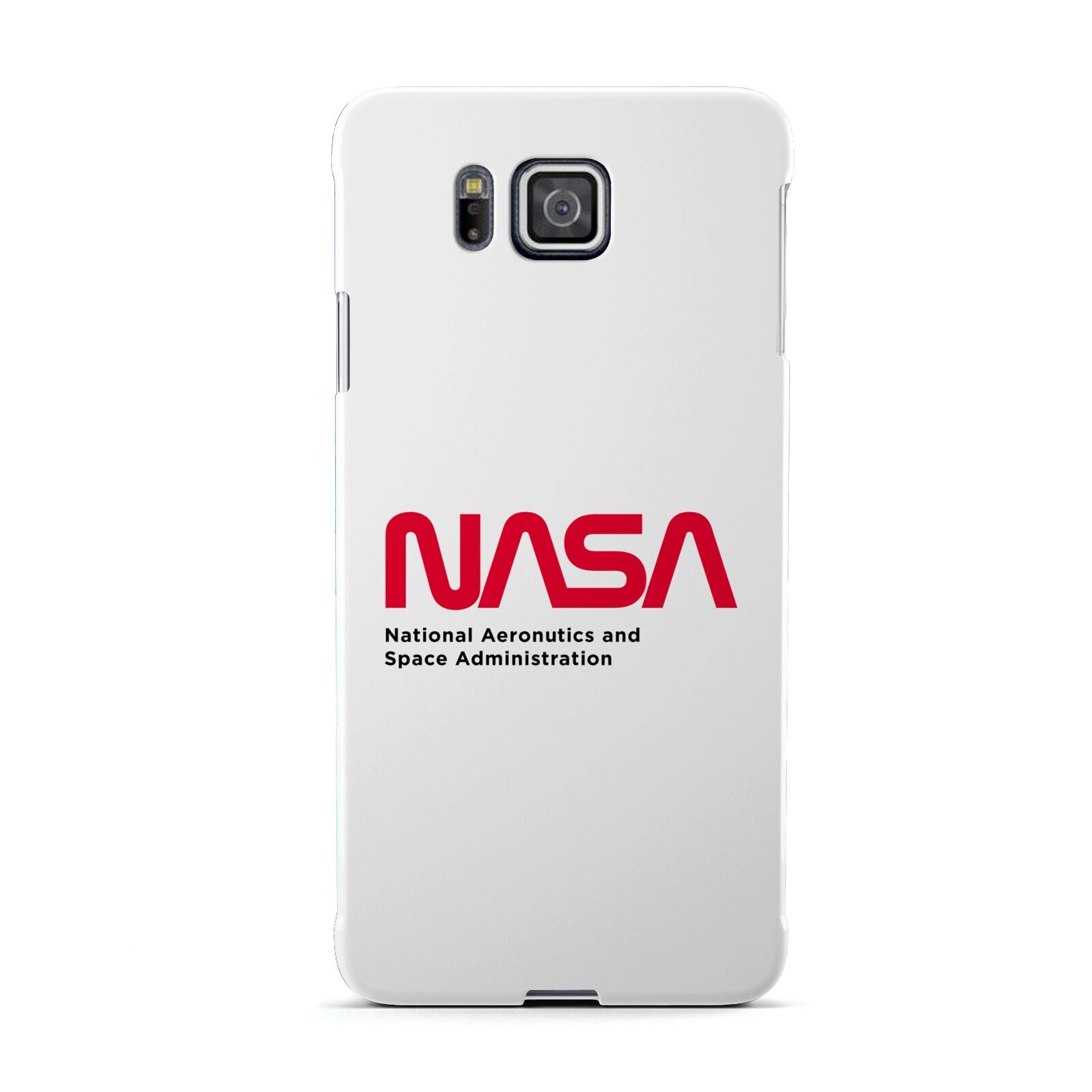 NASA The Worm Logo Samsung Galaxy Alpha Case