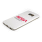 NASA The Worm Logo Samsung Galaxy Case Bottom Cutout