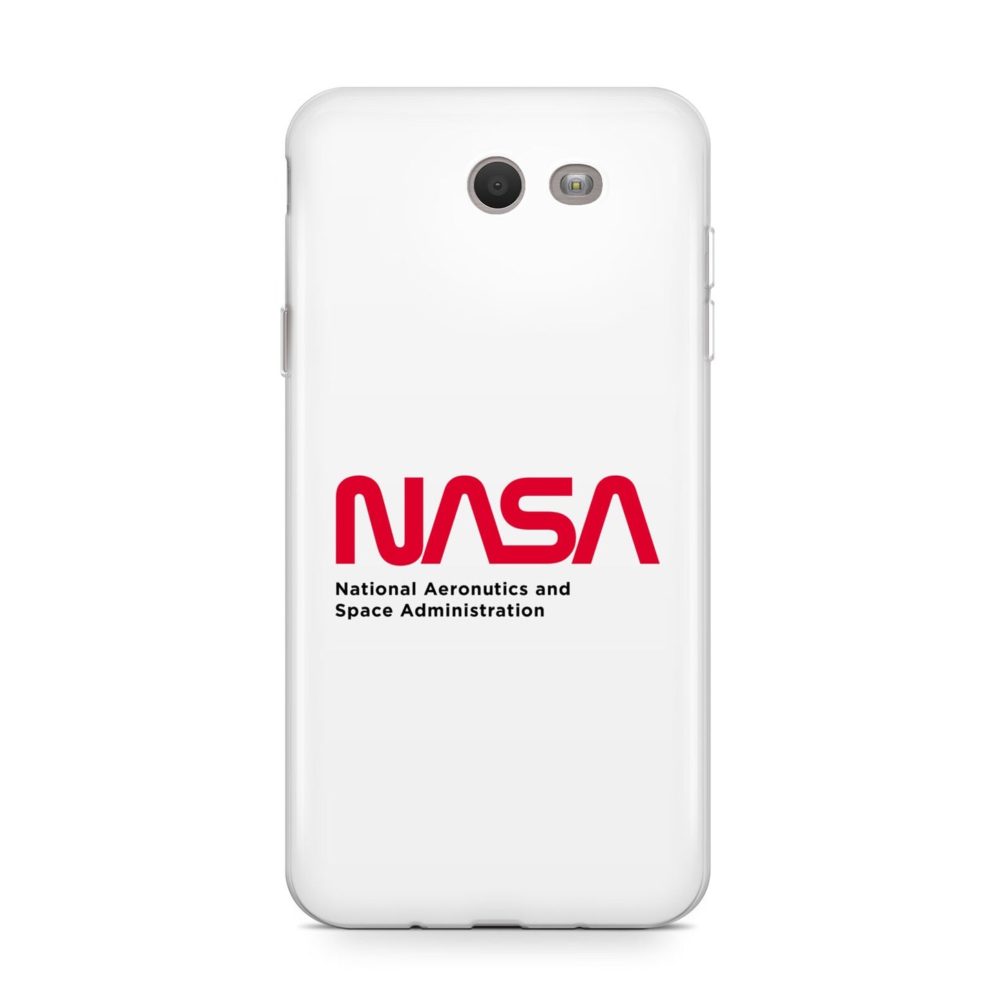 NASA The Worm Logo Samsung Galaxy J7 2017 Case