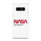 NASA The Worm Logo Samsung Galaxy Note 8 Case