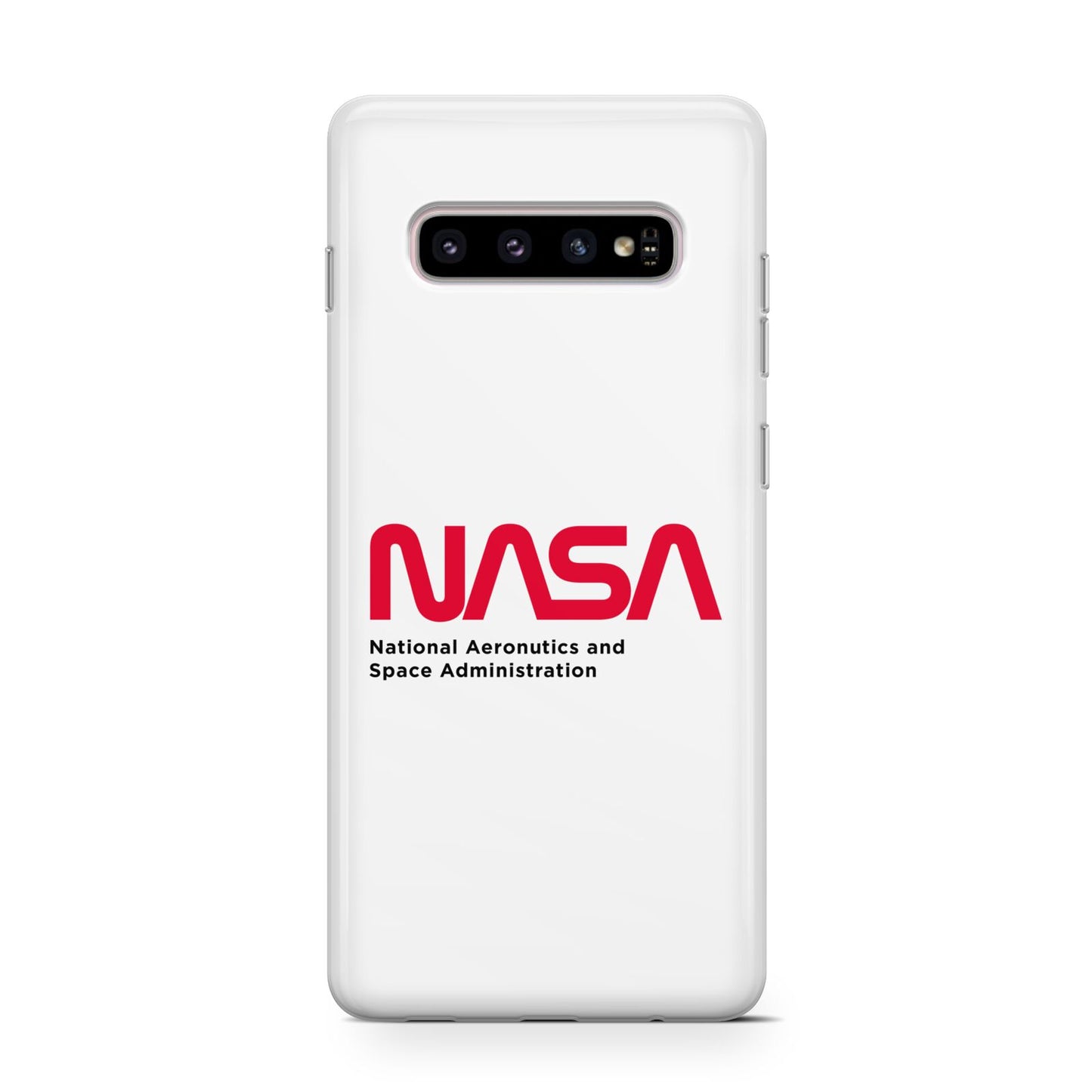 NASA The Worm Logo Samsung Galaxy S10 Case