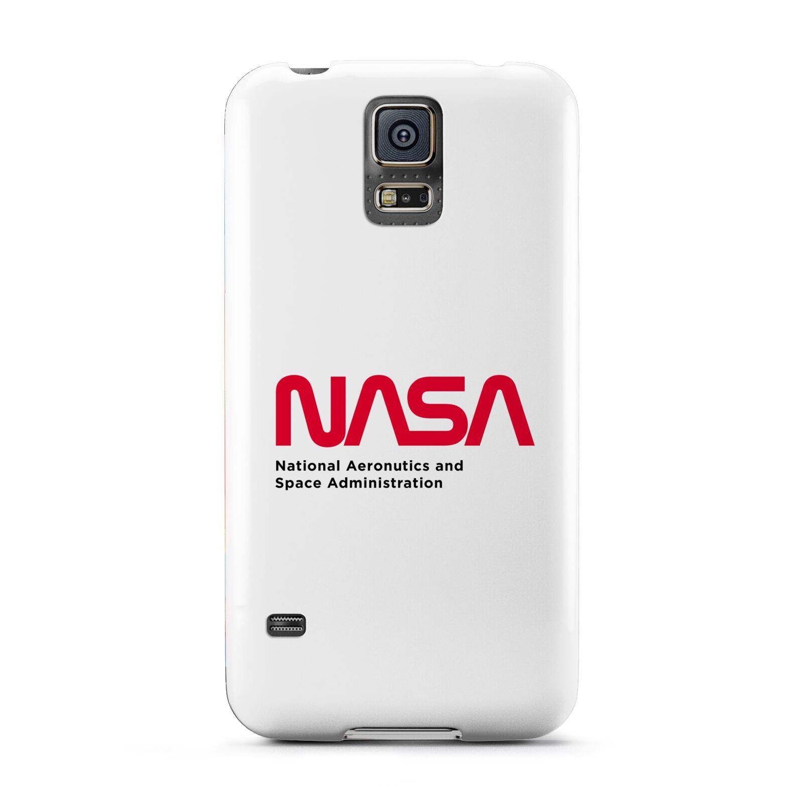 NASA The Worm Logo Samsung Galaxy Case