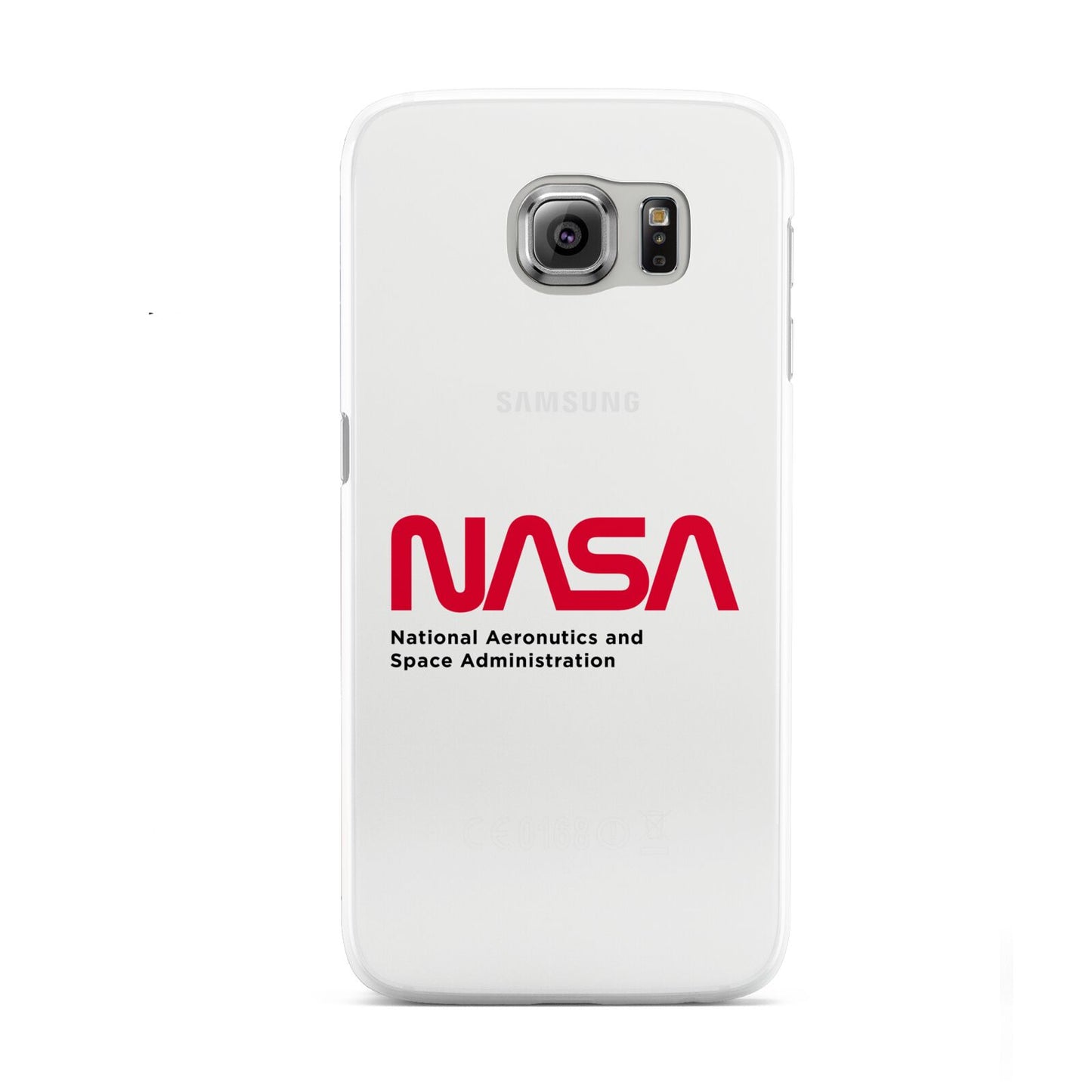 NASA The Worm Logo Samsung Galaxy S6 Case