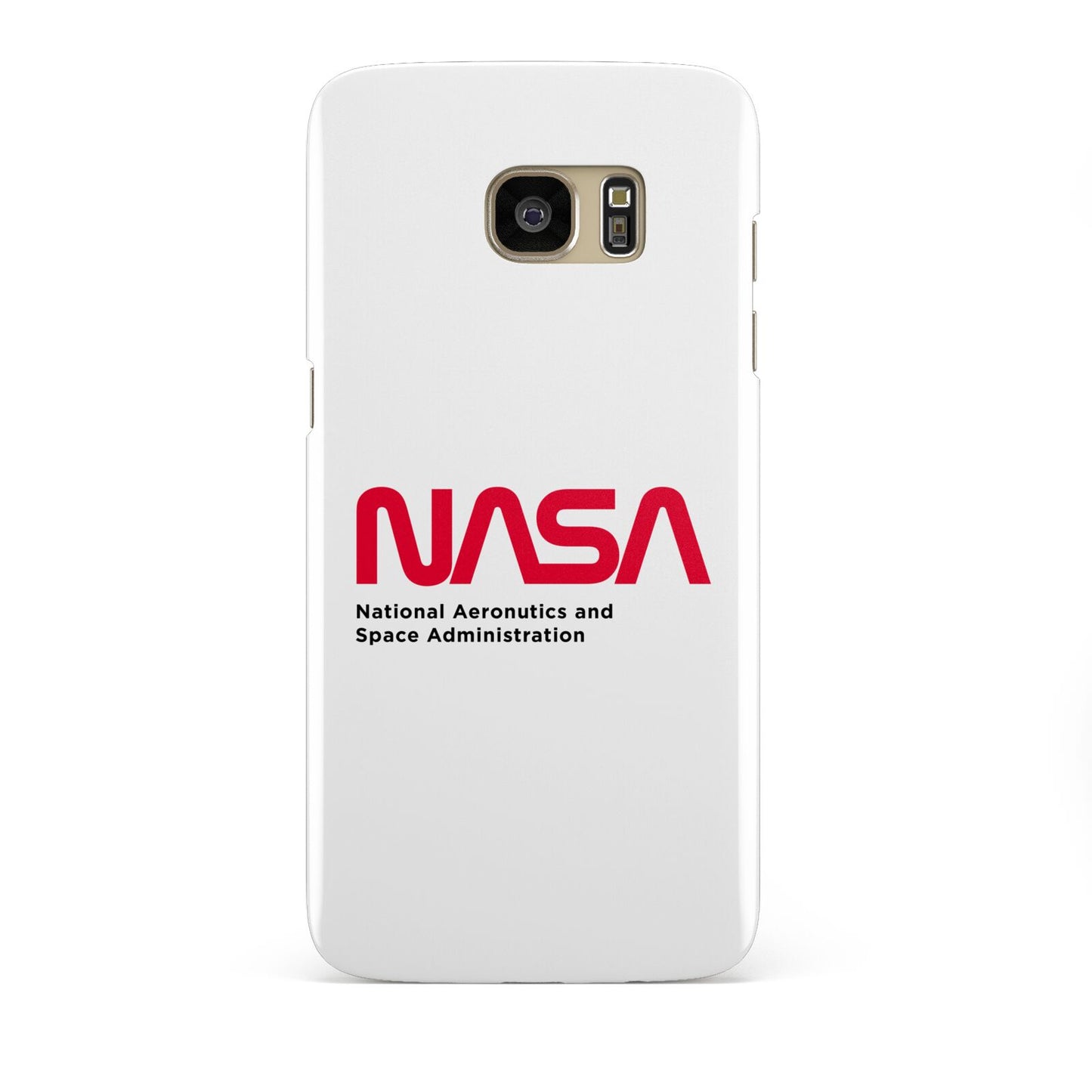 NASA The Worm Logo Samsung Galaxy S7 Edge Case