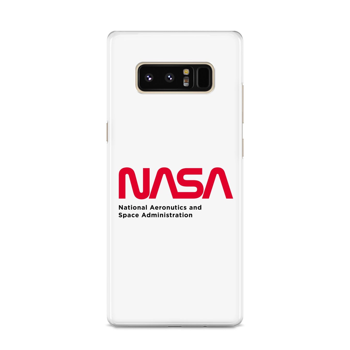 NASA The Worm Logo Samsung Galaxy S8 Case