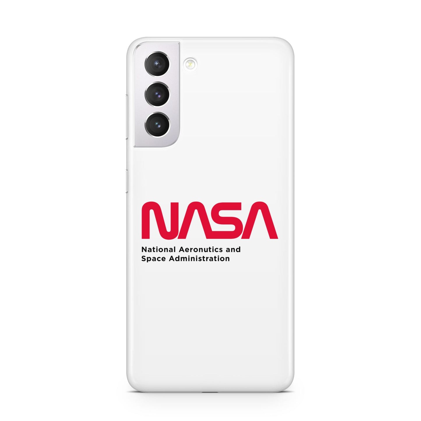 NASA The Worm Logo Samsung S21 Case