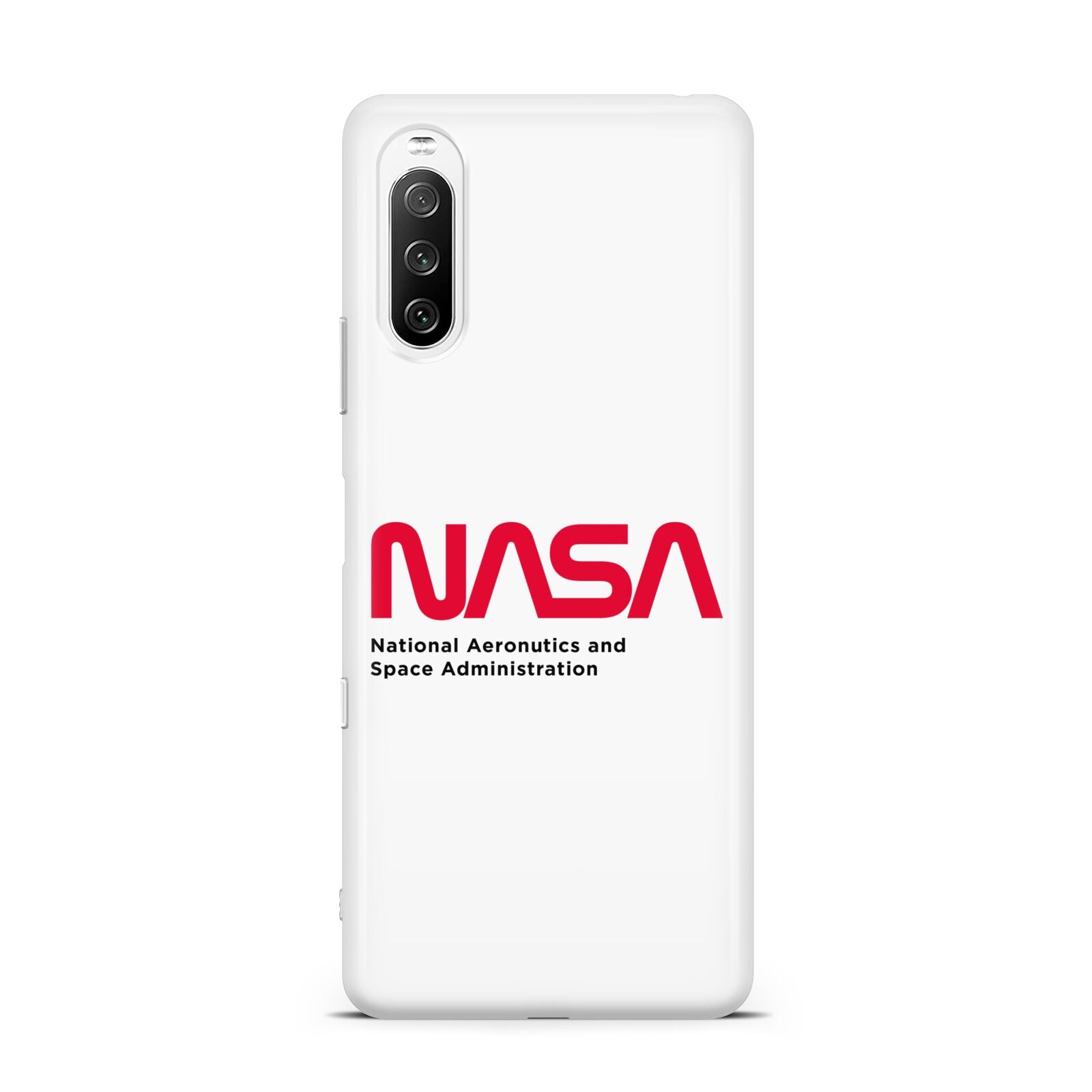 NASA The Worm Logo Sony Xperia 10 III Case