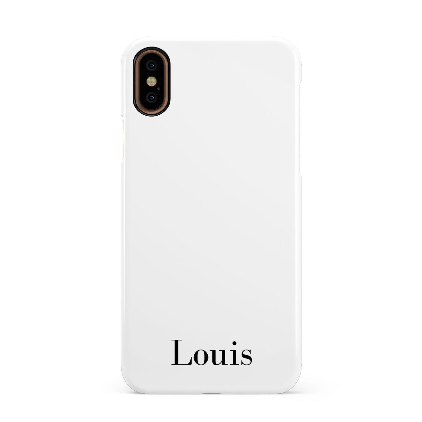 Name Apple iPhone XS 3D Snap Case