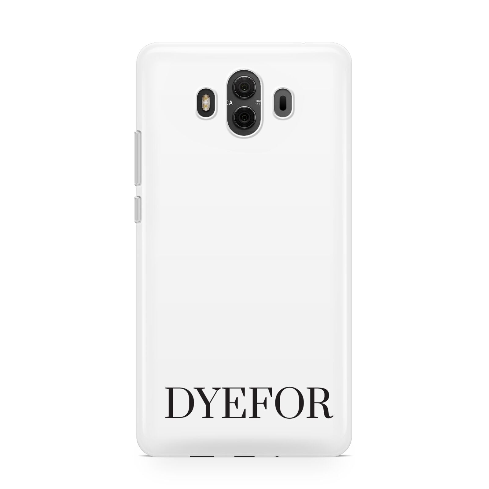 Name Personalised White Huawei Mate 10 Protective Phone Case