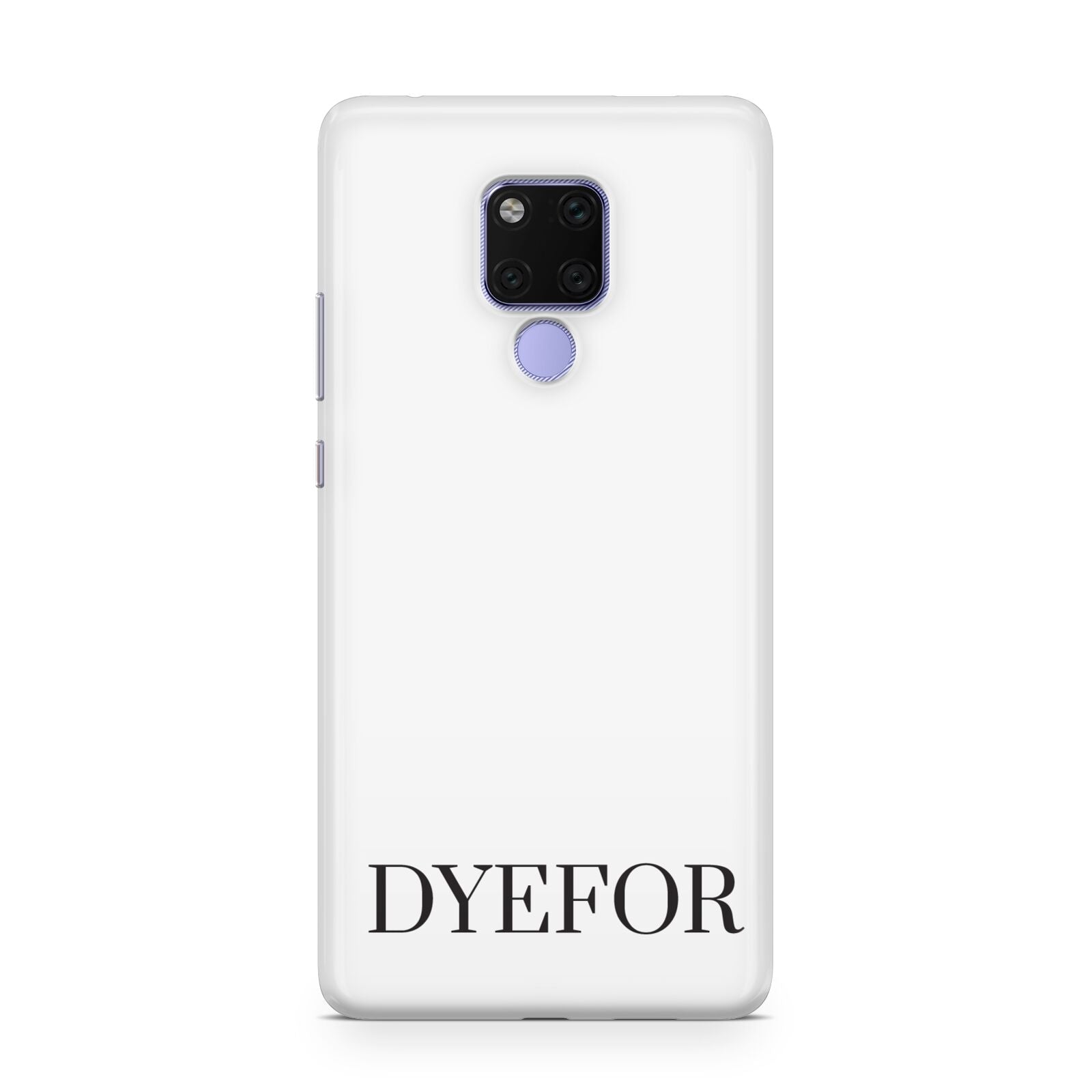 Name Personalised White Huawei Mate 20X Phone Case