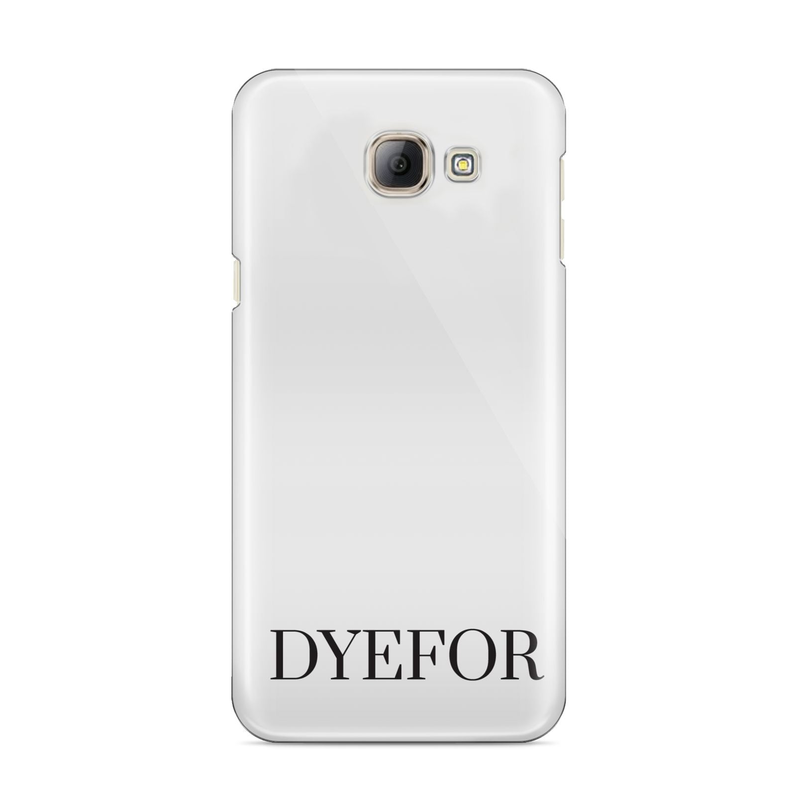 Name Personalised White Samsung Galaxy A8 2016 Case