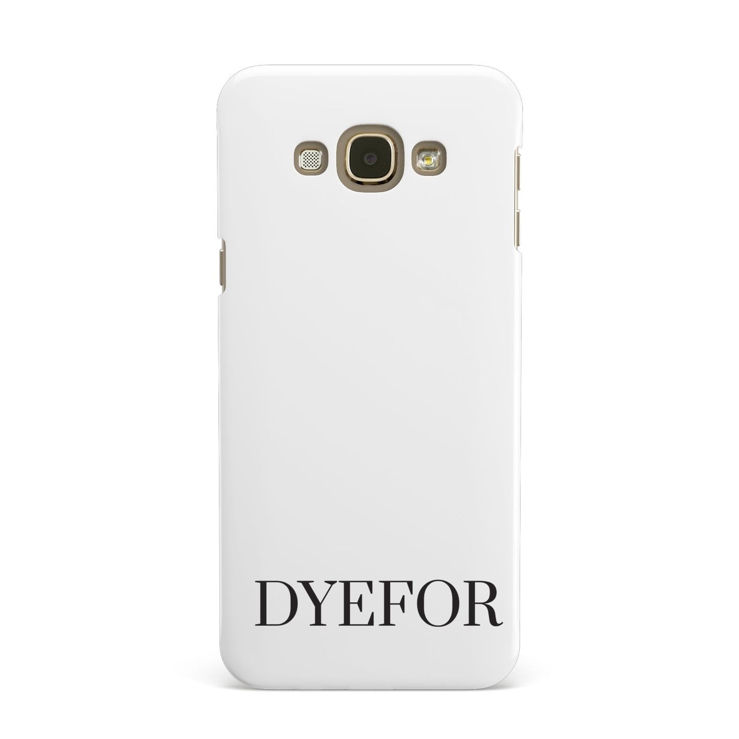 Name Personalised White Samsung Galaxy A8 Case