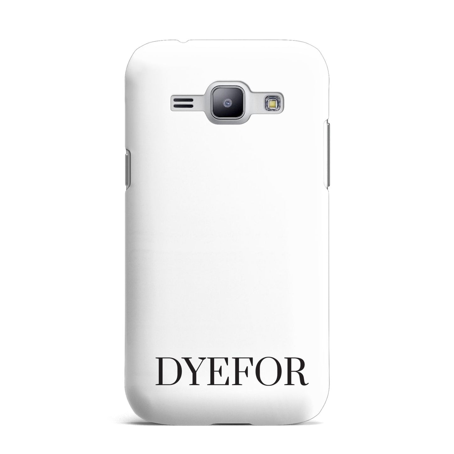 Name Personalised White Samsung Galaxy J1 2015 Case