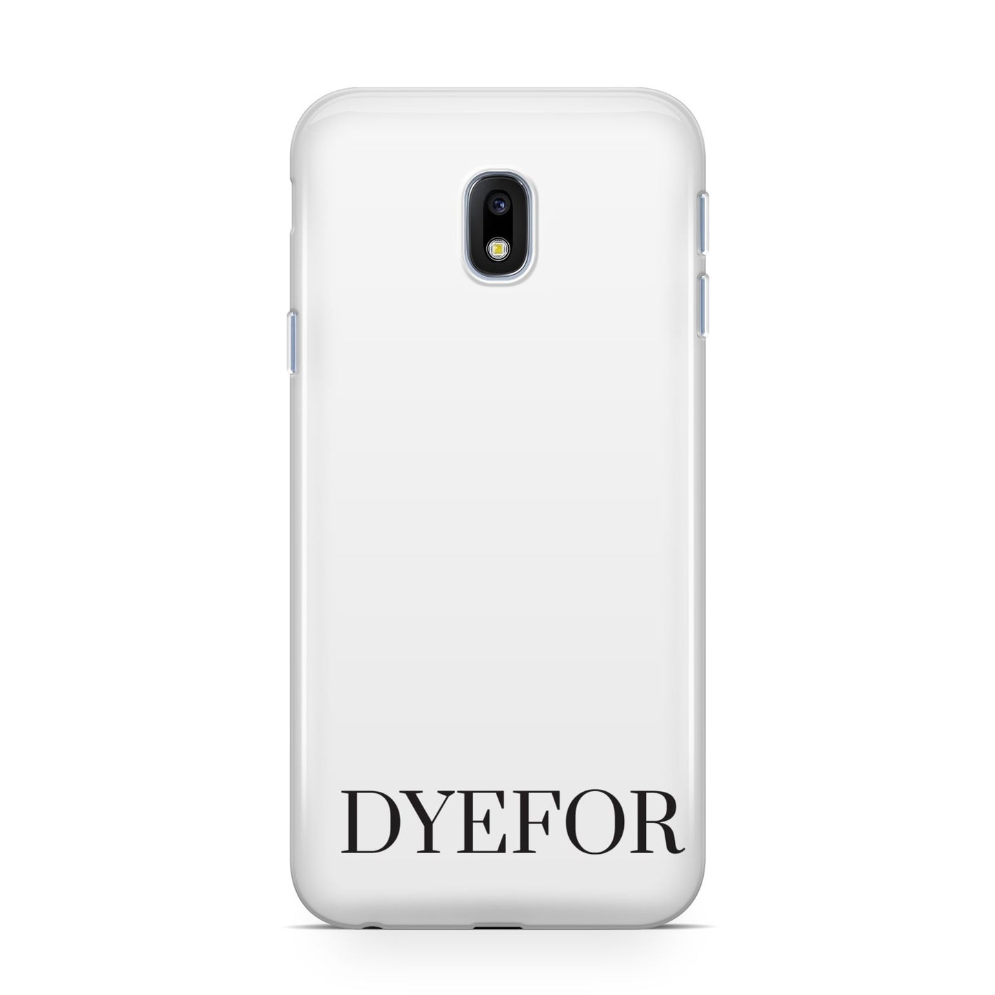 Name Personalised White Samsung Galaxy J3 2017 Case