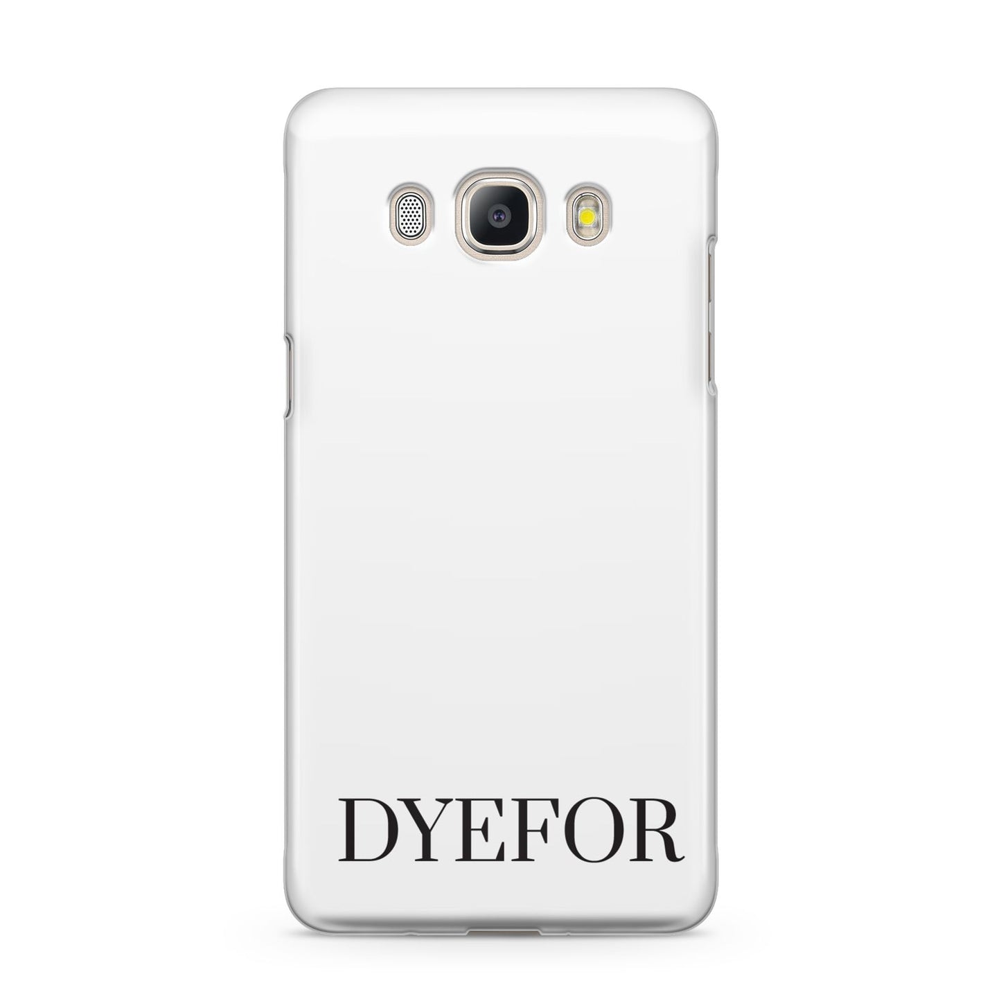 Name Personalised White Samsung Galaxy J5 2016 Case