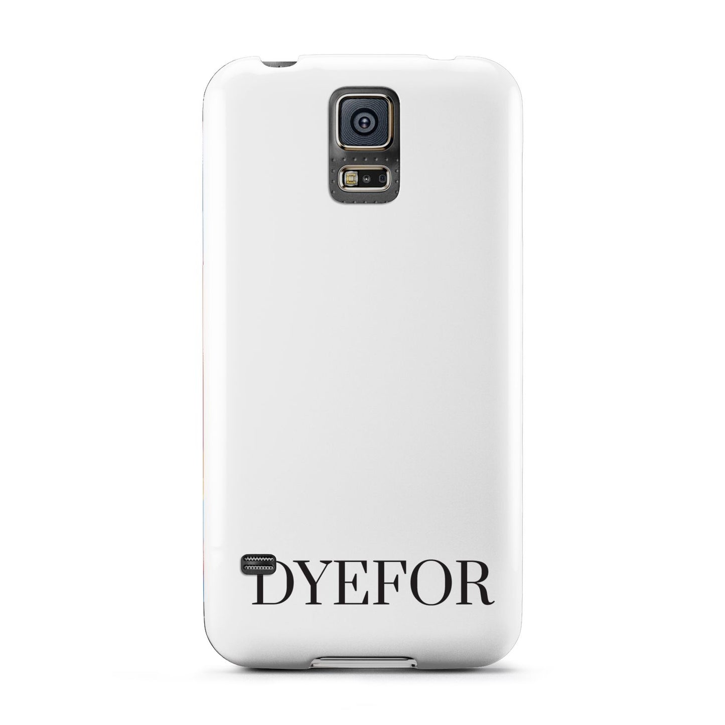 Name Personalised White Samsung Galaxy S5 Case