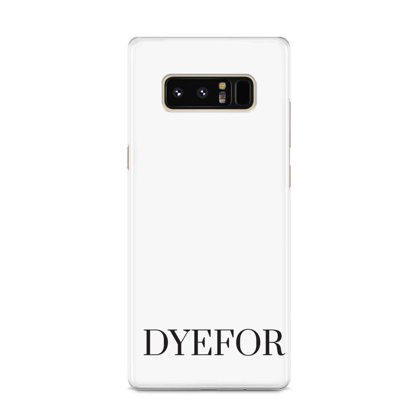 Name Personalised White Samsung Galaxy S8 Case