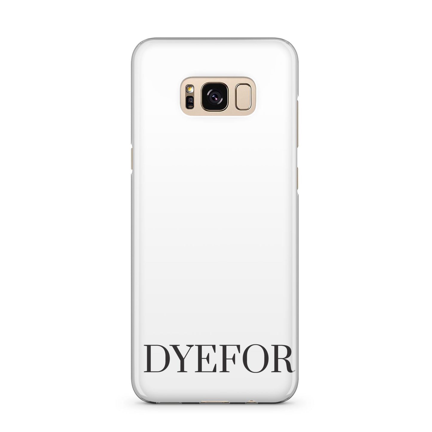 Name Personalised White Samsung Galaxy S8 Plus Case