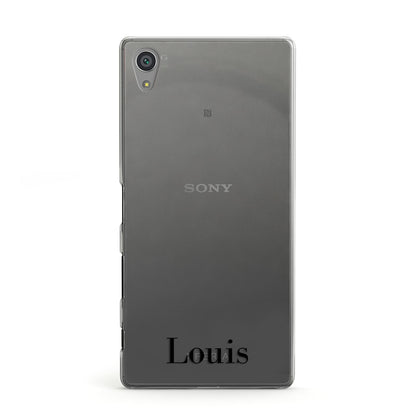 Name Sony Xperia Case