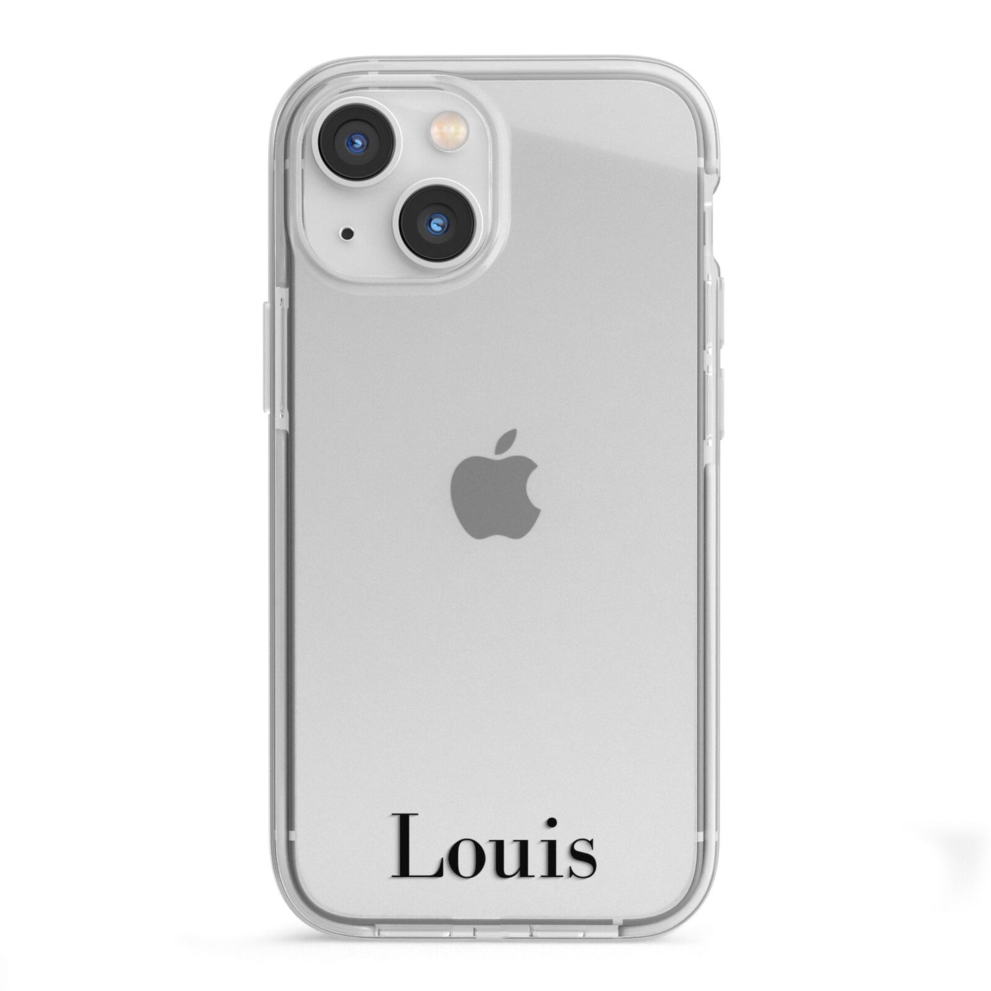 Name iPhone 13 Mini TPU Impact Case with White Edges