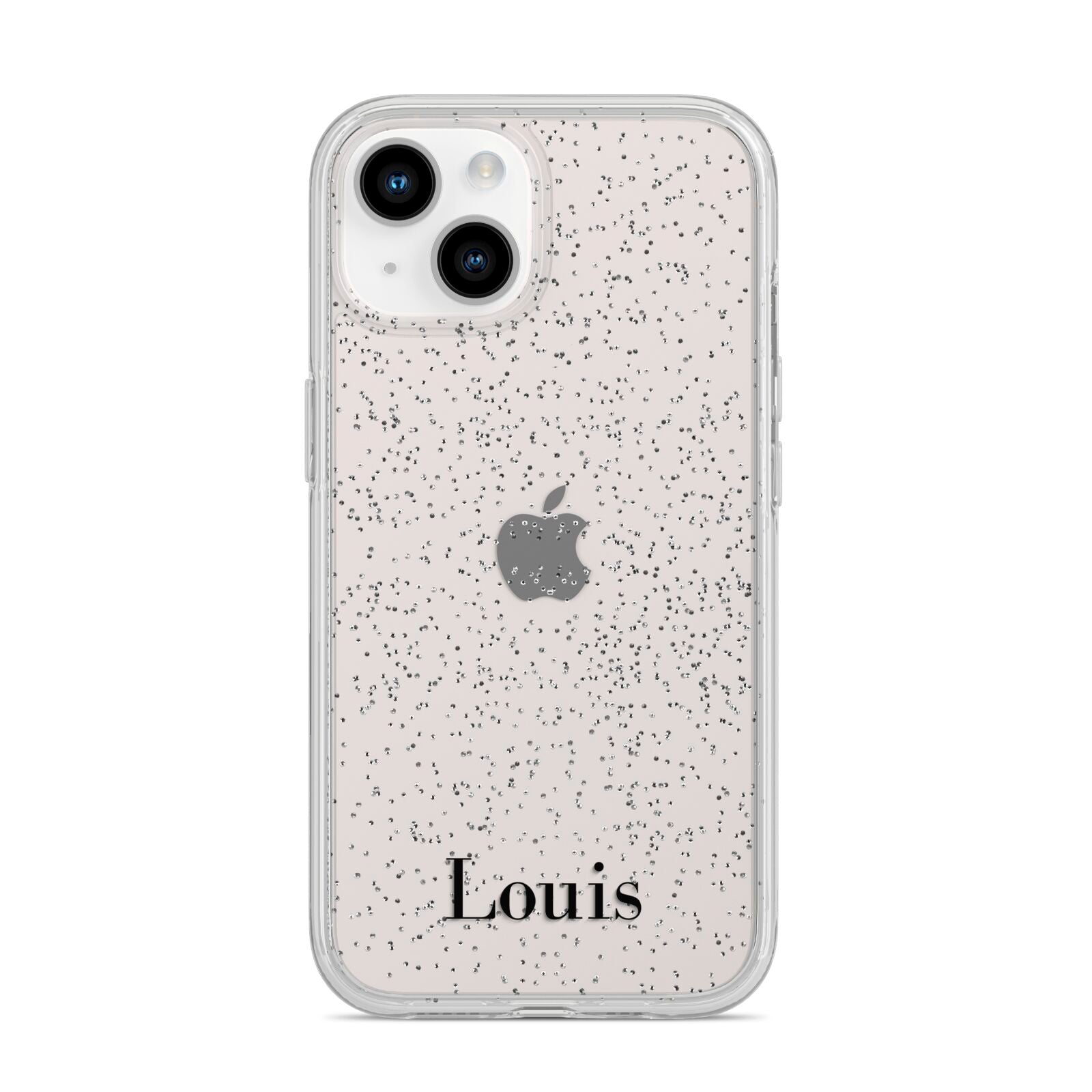 Name iPhone 14 Glitter Tough Case Starlight