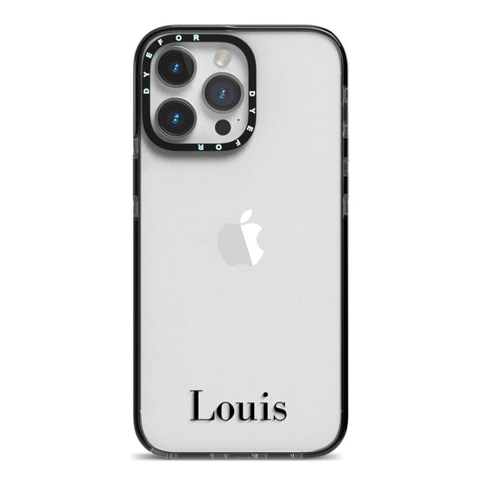 Black Louis Vuitton Designer Phone Case