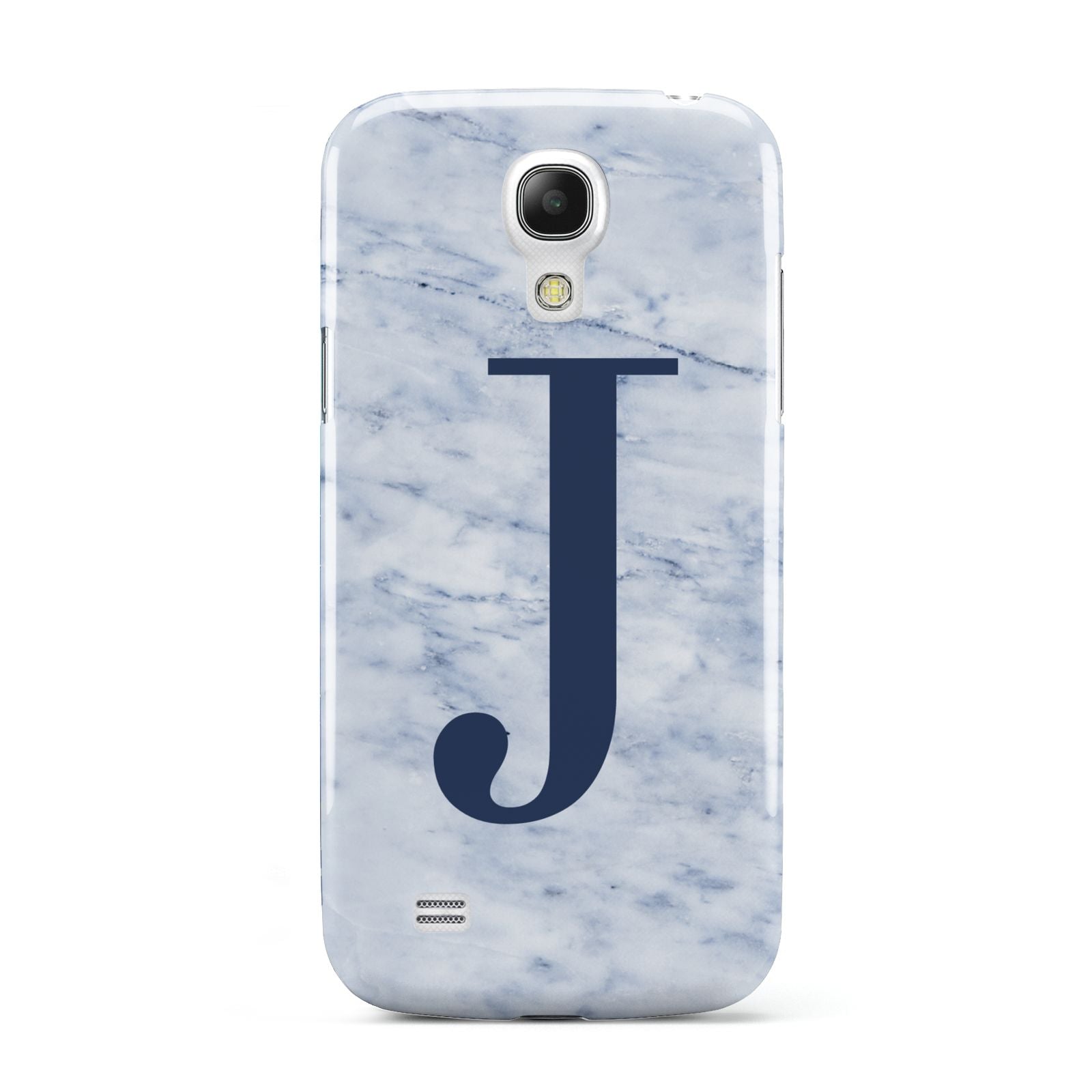 Navy Blue Single Initial Samsung Galaxy S4 Mini Case