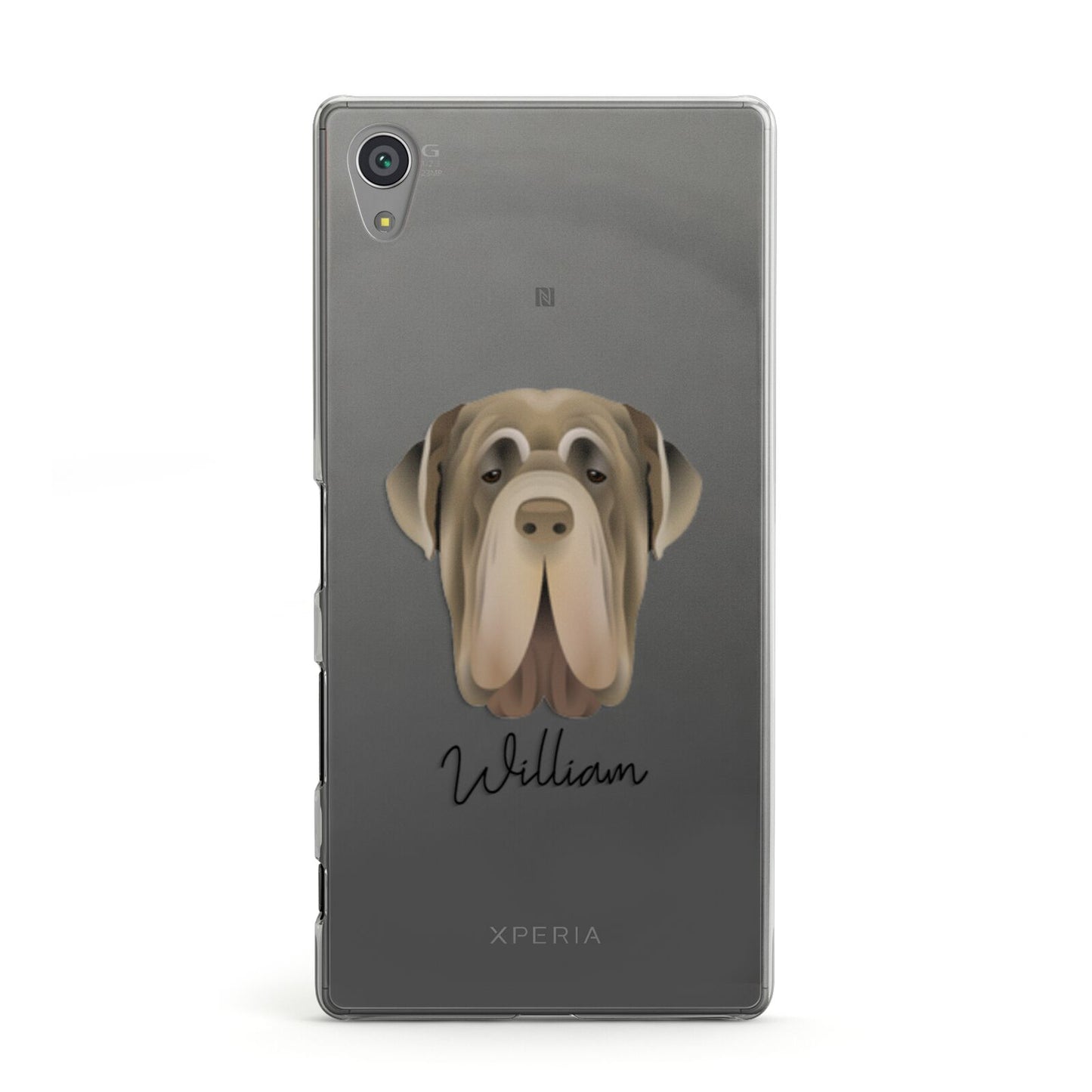 Neapolitan Mastiff Personalised Sony Xperia Case